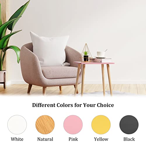 FORAOFUR Side Table, Small End Table Accent Table Living Room Bedroom Balcony Office, Modern Side Table Bedside Table Home Decor, Easy Assembly