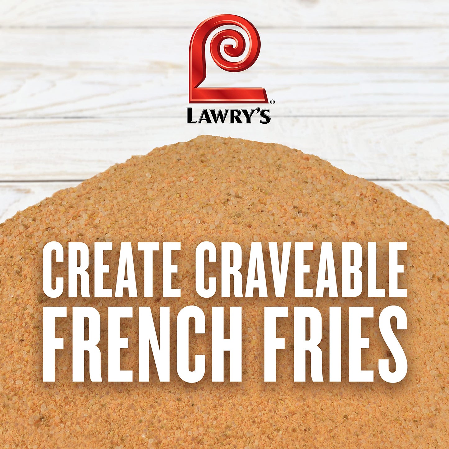 Lawry's Original French Fry Seasoning, 16 oz - One 16 Ounce Container of French Fry Seasoning Powder with Premium Blend of Spices, Best on Fries, Potatoes, Vegetables and More