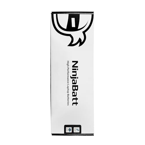 NinjaBatt 807956-001 HP Battery for HS04 HS03 807957-001 807611-421 HSTNN-LB6U Notebook 15-AY039WM TPN-I119 G4/G5 240 245 246 250 256 - High Performance