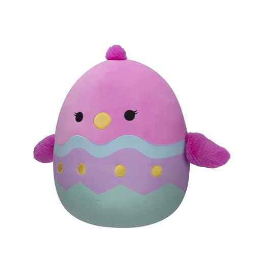 Squishmallows Original 8-Inch Empressa Pink Chick Easter Egg - Official Jazwares Plush