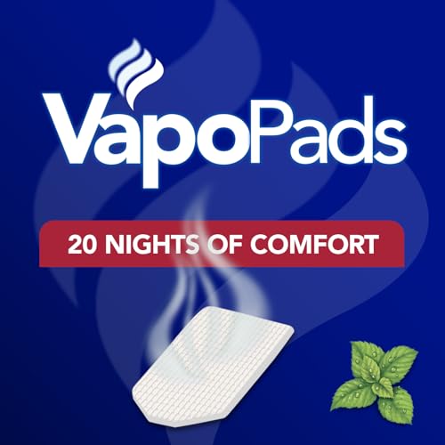 Vicks VapoPads, 20 Count – Soothing Menthol Vapor Pads for Vicks Humidifiers, Vaporizers, Waterless Vaporizers, and Plug-Ins, VSP-19