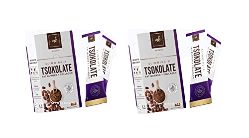 2 Boxes Slimming-K TSOKOLATE by Madam Kilay, Biotin + Collagen Mix Drink, 20 Sachets