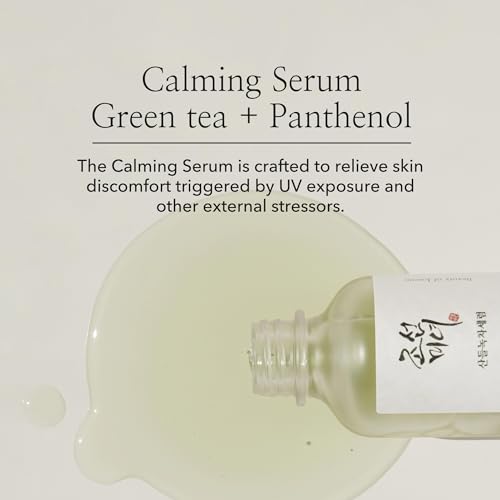 Beauty of Joseon Green Tea Panthenol Calming Serum Soothing Nourishing UV Irritated Skin Moisturizer Deep Hydration, Daily Korean Skincare for Men and Women, 30ml, 1 fl.oz