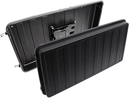 Storm Shell Outdoor TV Hard Cover Weatherproof Protection for Television - Mounts Right on The Wall - TV Wall Mounting Bracket Included … (32-44 inch), Black