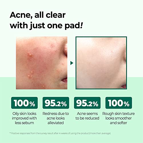 SOME BY MI AHA BHA PHA 30 Days Miracle Truecica Clear Pad - 70 Pads, 4.22Oz - Mild Exfoliating Face Toner Pads Korean for Sensitive Skin - Acne Care, Remove Dead Cells and Wastes - Korean Skin Care