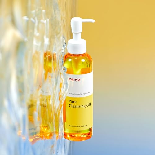 ma:nyo Pure Cleansing Oil Korean Facial Cleanser, Blackhead Melting, Daily Makeup Removal with Argan Oil, for Women Korean Skin care 6.7 fl oz (1 Pack)