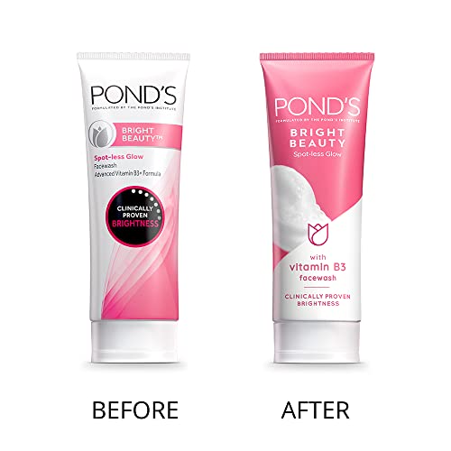 Ponds White Beauty Lightening Facial Foam Daily Spot-Less, 100g by Pond's