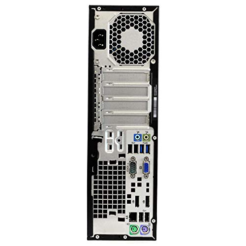 HP EliteDesk 800 G1 SFF High Performance Business Desktop Computer, Intel Quad Core i5-4590 upto 3.7GHz, 16GB RAM, 1TB HDD, 256GB SSD (boot), DVD, WiFi, Windows 10 Professional (Renewed)