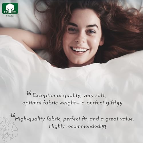 California Design Den California King Sheet Sets 400 Thread Count 100% Cotton Sateen, Deep Pocket Cal King Sheets, Extra Soft 4-Pc Breathable & Cooling Sheets Superior to Egyptian Cotton (White)