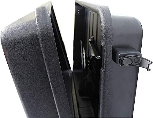 Storm Shell Outdoor TV Hard Cover Weatherproof Protection for Television - Mounts Right on The Wall - TV Wall Mounting Bracket Included … (32-44 inch), Black