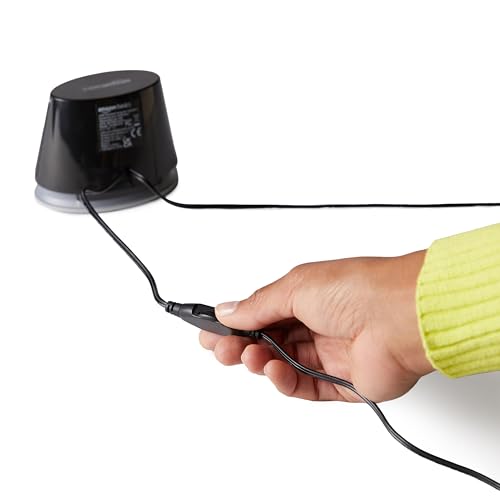 Amazon Basics USB Plug-n-Play Computer 2 Speakers for PC or Laptop, Black - Set of 2