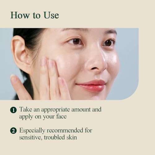Pyunkang Yul Calming Moisture Barrier Cream - Long-lasting Soothing Hydration, with Ceramides, Panthenol, Hyaluronic Acid, Tea Tree, Cica, Korean Skin Care, K-Beauty 1.7 Fl. Oz.