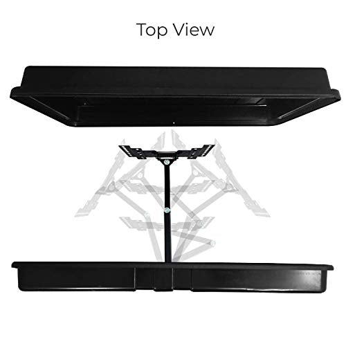 Storm Shell Outdoor TV Hard Cover Weatherproof Protection for Television - Mounts Right on The Wall - TV Wall Mounting Bracket Included … (32-44 inch), Black