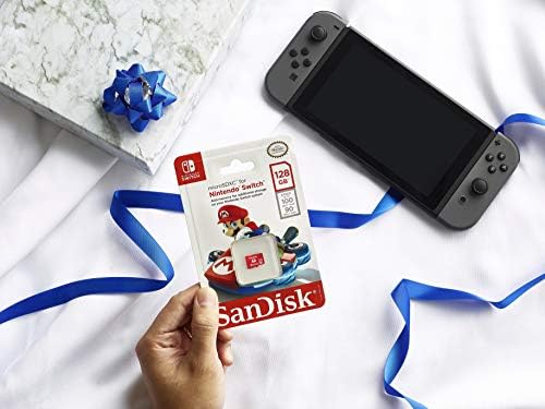 SanDisk 128GB microSDXC-Card, Licensed for Nintendo-Switch - SDSQXAO-128G-GNCZN
