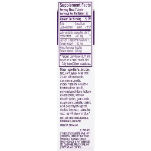 Vicks Zzzquil Pure Zzzs, Restorative Herbal Sleep, Melatonin Free Plant-Based Sleep Supplement, 40 Tablets (Pack of 4)