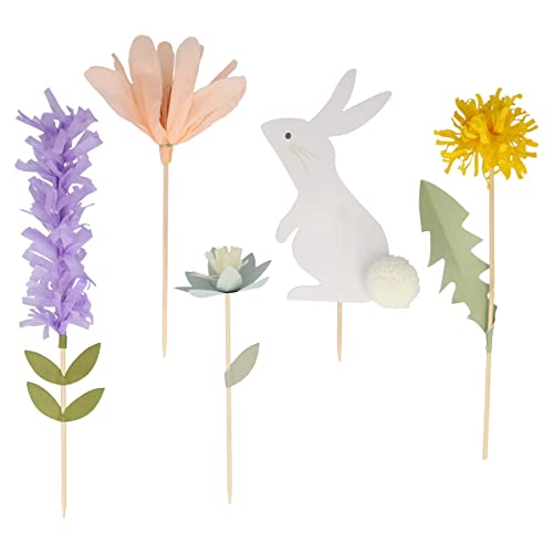 Meri Meri Easter Cake Toppers (Pack of 5) - Easter