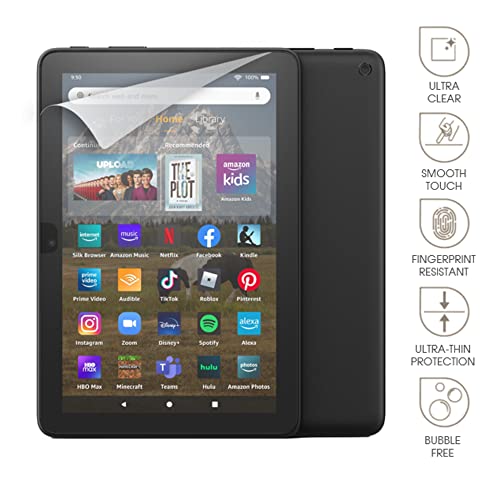 All-New, NuPro Anti-Glare Screen Protector (2 Pack), for Fire HD 8 tablet & Fire HD 8 Plus tablet (2022 Release)