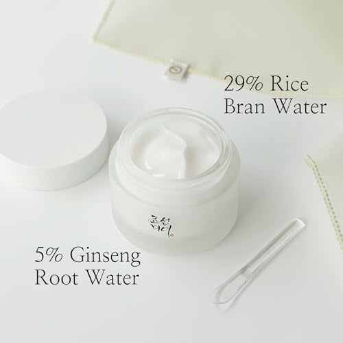 Beauty of Joseon Dynasty Cream Hydrating Face Moisturizer for Dry Care, Sensitive, Acne-Prone Skin. Daily Korean Moisturizer Skincare for Men and Women 50ml, 1.69 fl.oz