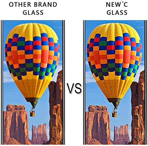 NEW'C [3 Pack Designed for iPhone 14, 13, 13 Pro (6.1") Screen Protector Tempered Glass, Case Friendly Anti Scratch Bubble Free Ultra Resistant