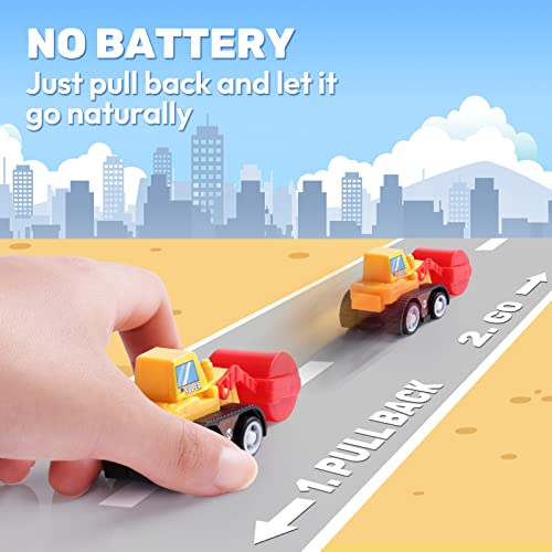 ZenBombs Easter Eggs with Toys Inside-20 PCS Colorful Plastic Easter Eggs Filled with Toy Vehicles for Kids-Surprise Egg for Easter Egg Hunt, Basket Stuffers and Birthday Party Favors