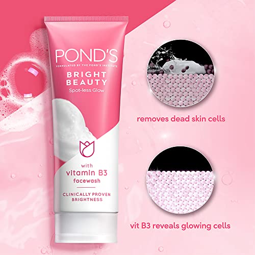 Ponds White Beauty Lightening Facial Foam Daily Spot-Less, 100g by Pond's