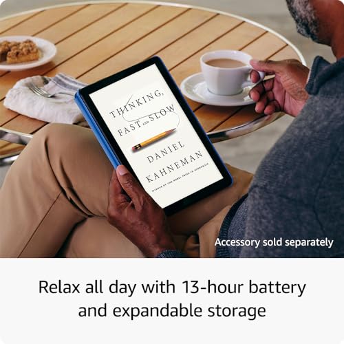 All-new Amazon Fire HD 10 tablet, built for relaxation, 10.1" vibrant Full HD screen, octa-core processor, 3 GB RAM, latest model (2023 release), 32 GB, Ocean