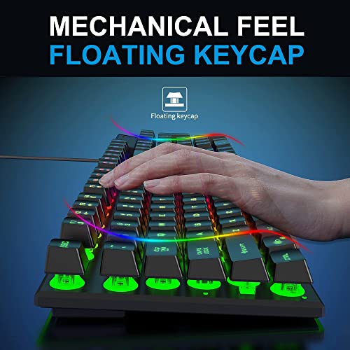 Gaming Keyboard and Mouse,Headphones,Mouse pad,All in One Combo for PC Gamers and Xbox and PS4 Users
