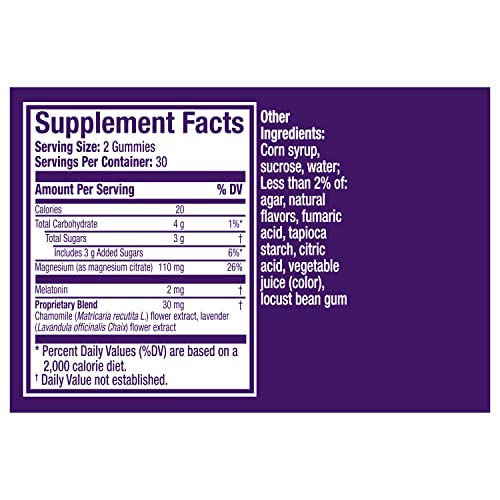 Vicks ZzzQuil Pure Zzzs Sleep+ Muscle Relaxation Melatonin Sleep Aid Gummies, Supports Healthy Muscle Function, Melatonin + Magnesium, No Next-Day Grogginess, Drug-Free & Non-Habit Forming, 60ct