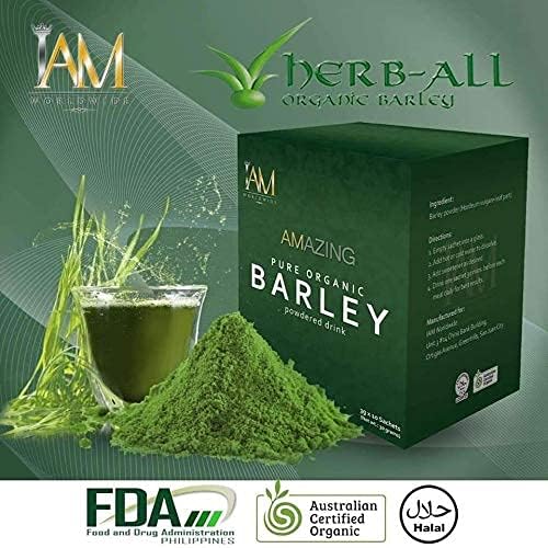 Pure Barley Powdered Drink Mix Organic Barley Green Natural Blend