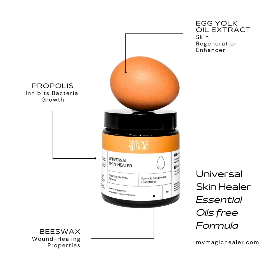 Universal Skin Healer Essential Oil Free Formula | Eczema | Hidradenitis Suppurativa | Irritated & Dry Skin | Wound Healing | Post Operative Stitches | Dermatitis | Pilonidal cyst | Anal Fissures