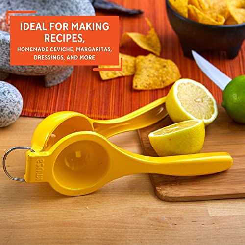 IMUSA USA VICTORIA-70007 Lemon Squeezer, Yellow