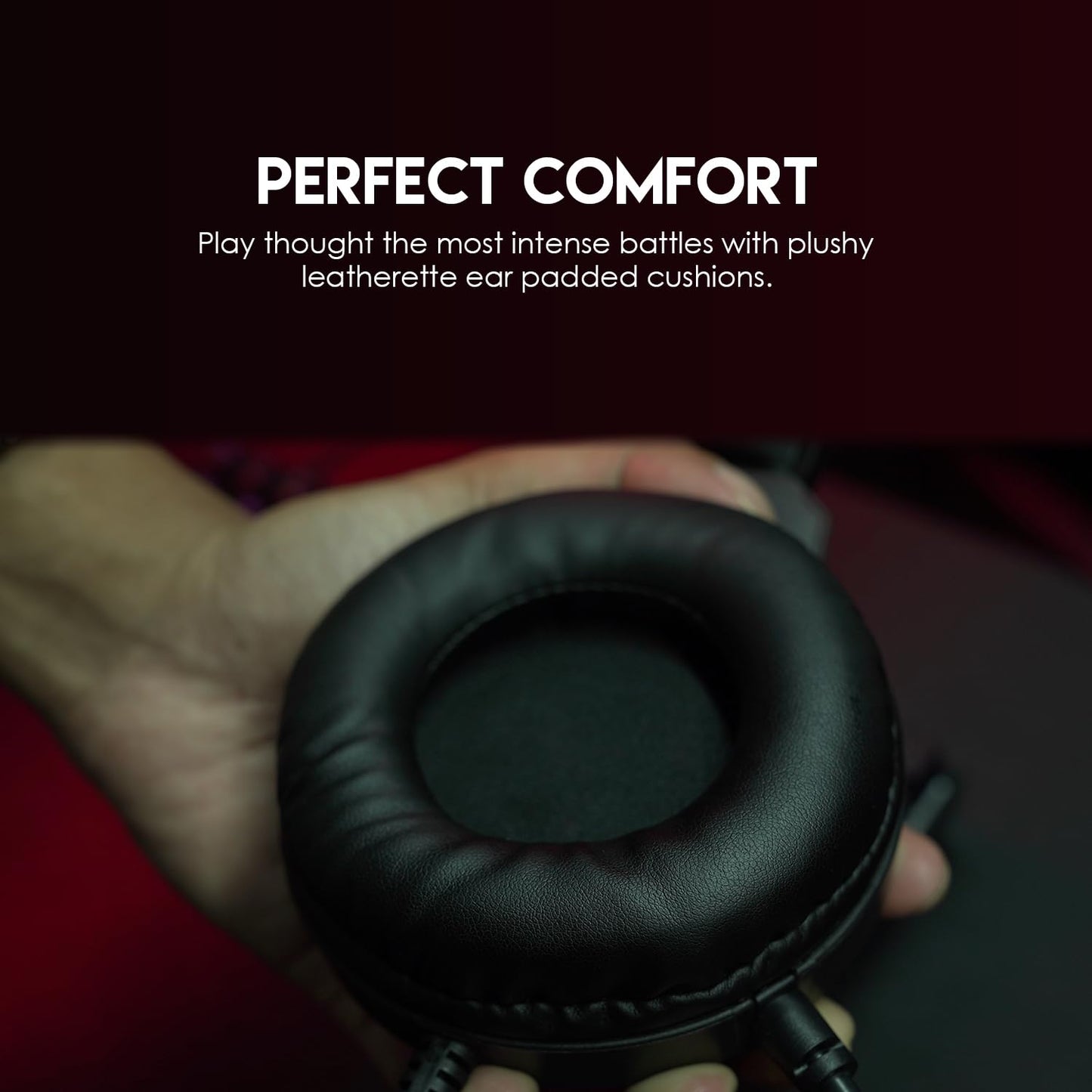 FANTECH P51S Gaming Keyboard and Mouse Combo, Gaming Headset and Headphone Stand Gaming Mouse Pad Wired RGB Rainbow Backlight PC Gamer Basic 5 in-1 Gaming Set