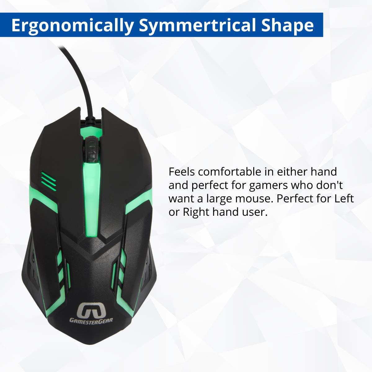 RGB PC Gaming Accessories Combo Kit - Gaming Keyboard and Gaming Mouse Combo - Spill-Proof USB Keyboard, Wired 3-Button Optical Mouse, Stereo Gaming Headset