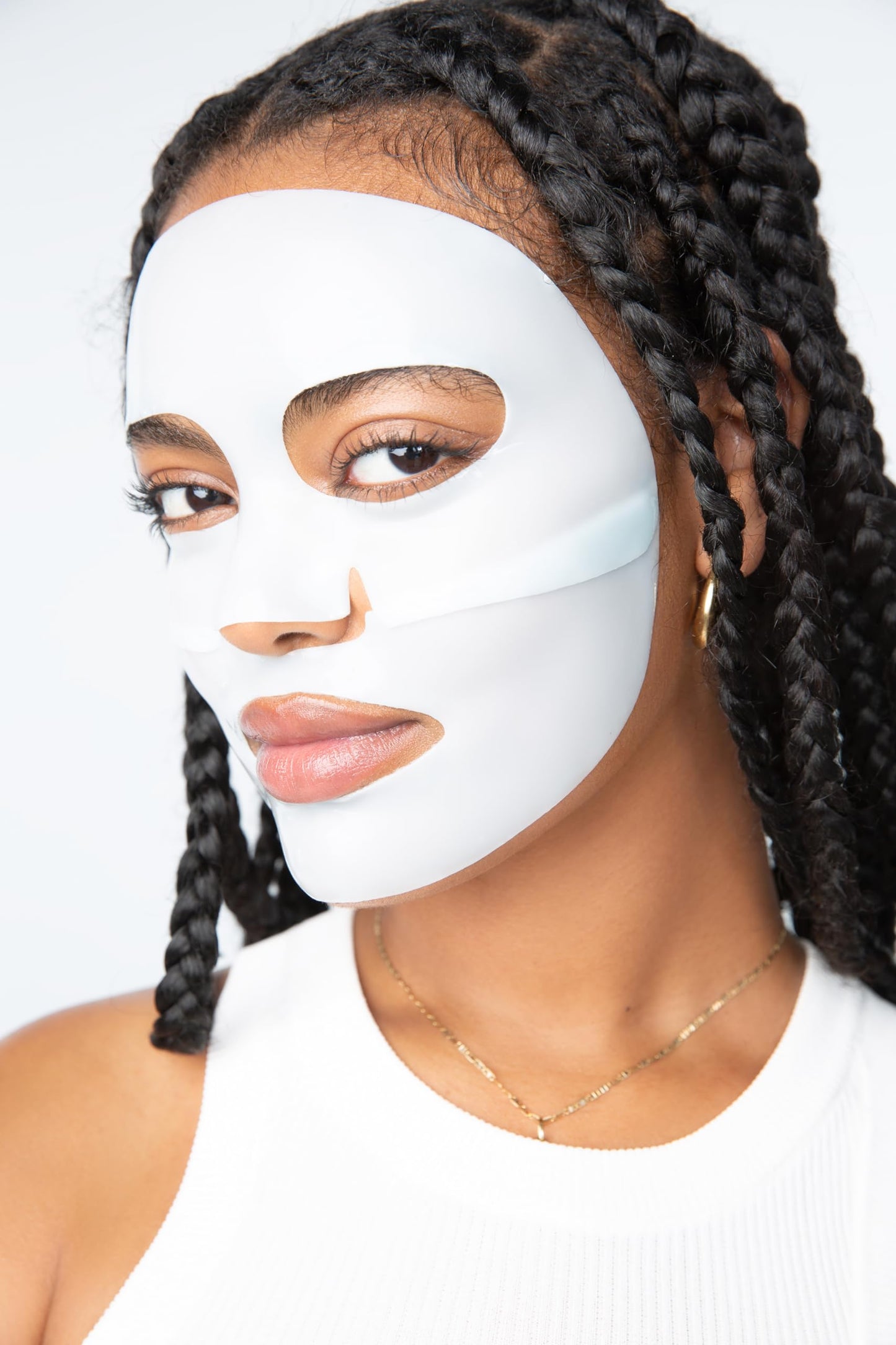 LOOPS CLEAN SLATE - Detoxifying Hydrogel Face Mask - Detoxify, Cleanse and Soothe When You Need It Most - Deeply Purifying and Super Hydrating - Minimizes the Look of Pores - 1 Pc