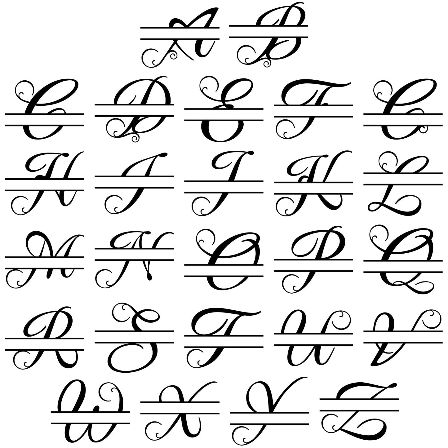 Custom Metal Signs Metal Name Sign Metal Wall Art Split Letter Monogram Wall Decor Metal Wall Art Last Name Sign Family Name Sign Personalized Wedding Gift Fire Pit Sign Outdoor Decor Cabin Sign