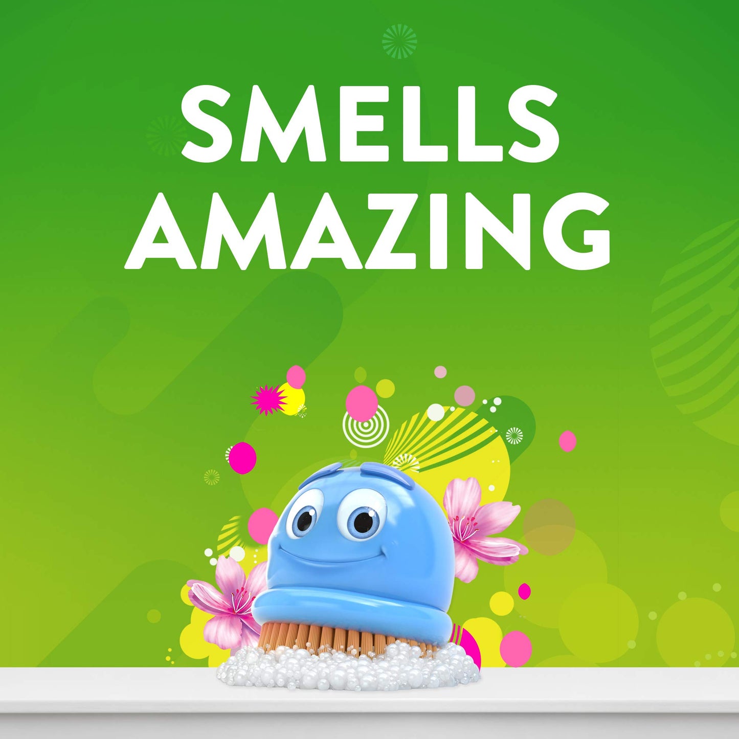 Scrubbing Bubbles Fresh Action Toilet Bowl Cleaner, Floral Fusion, 1 Squeeze Bottle, 24 oz