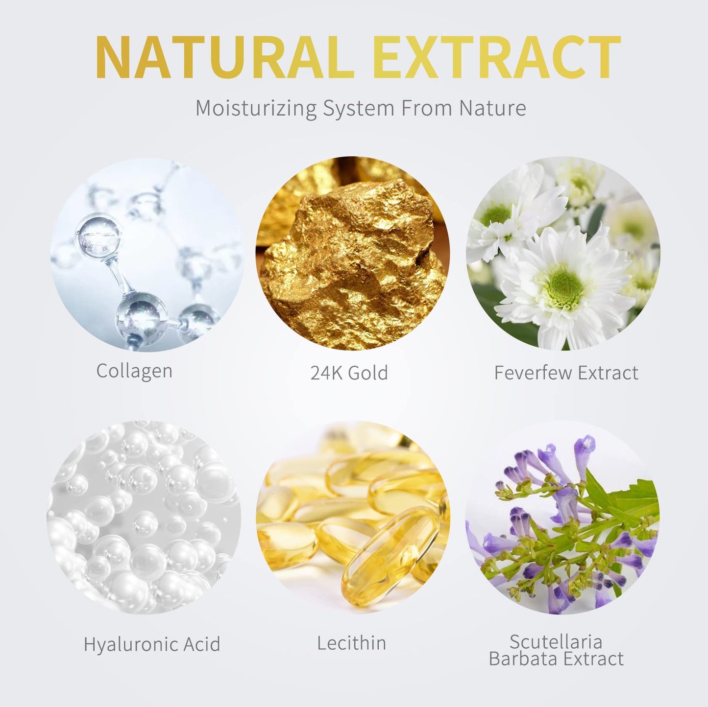 NAZANO Under Eye Patches - 30 Pairs - 24K Gold Eye Mask- Puffy Eyes & Dark Circles Treatments,Reduce Under Eye Bags and Smooth Wrinkles,Eye Skin Care Pads With Collagen