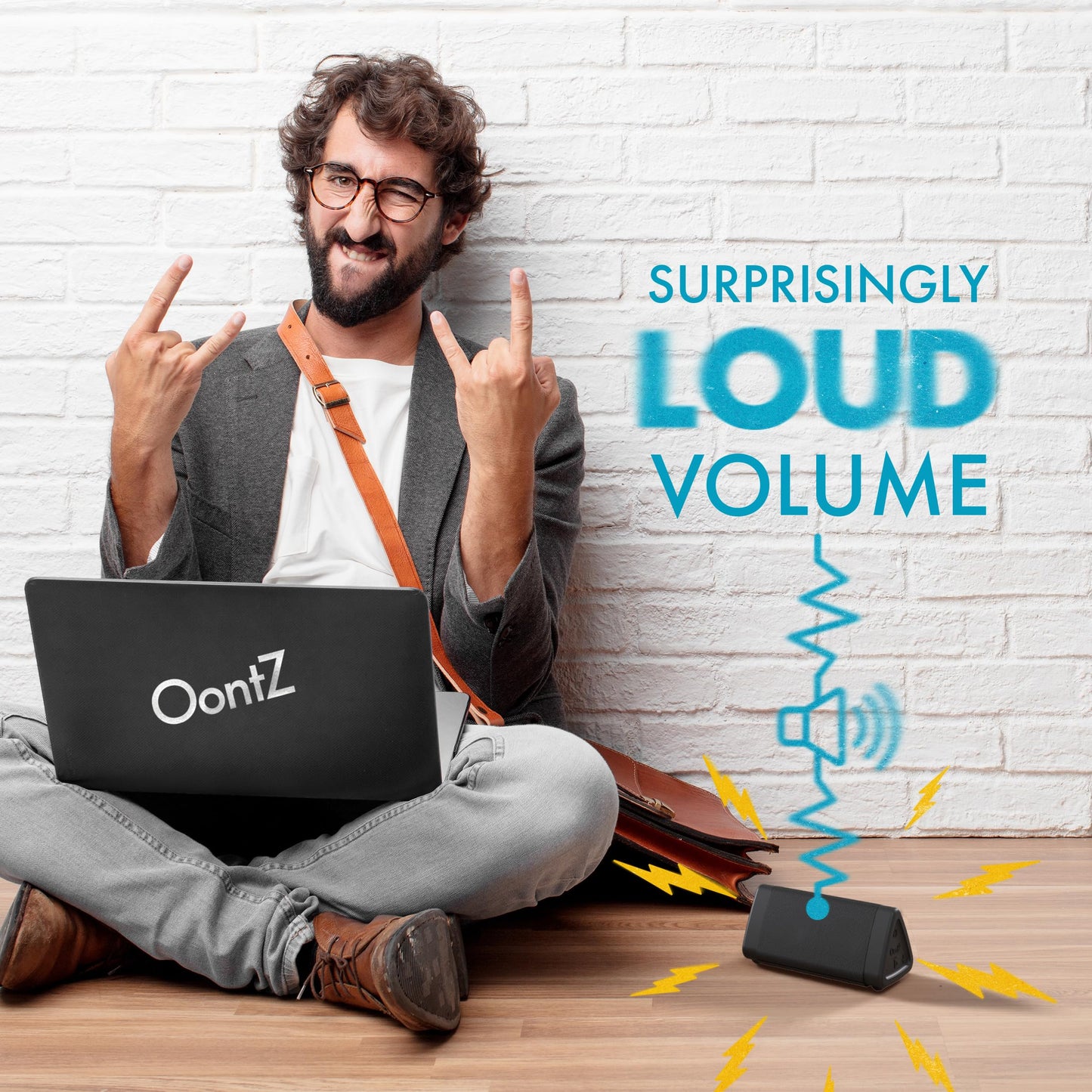 OontZ Angle 3 Bluetooth Speaker, up to 100 ft Wireless Range, Portable Speaker for iPhone, Android Phones, Louder Volume, Crystal Clear Sound, Rich Bass, IPX5 Portable Bluetooth Speaker (Black)