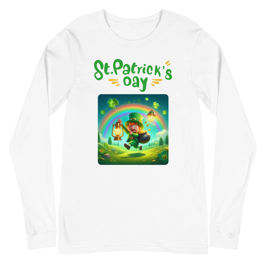 St. Patrick's Day Long Sleeve Shirt - Female Leprechaun
