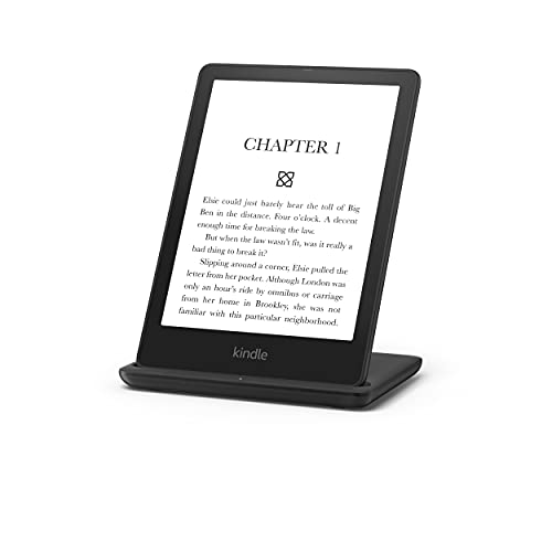 Made for Amazon, Wireless Charging Dock for Kindle Paperwhite Signature Edition. Only compatible with Kindle Paperwhite Signature Edition.