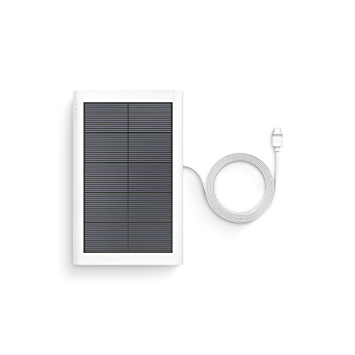 Ring Small Solar Panel, 1.9W for Stick Up Cam, Stick Up Cam Pro, Spotlight Cam Plus, Spotlight Cam Pro - White