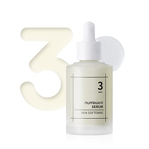 numbuzin No.3 Skin Softening Serum | Pore Care, Textured Skin, Bifida, Galactomyces, Niacinamide, Adenosine, Panthenol | Korean Skin Care for Face(1.69 Fl Oz)