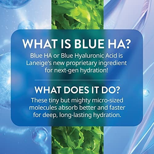 Laneige Water Bank Blue Hyaluronic Cream Moisturizer: Hydrate and Nourish, 1.6 fl. oz.