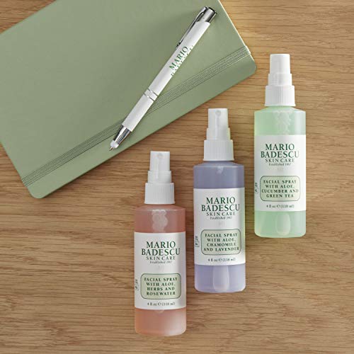 Mario Badescu Facial Spray Trio - Cucumber, Rose, Lavender - Cooling, Hydrating Mists for All Skin Types