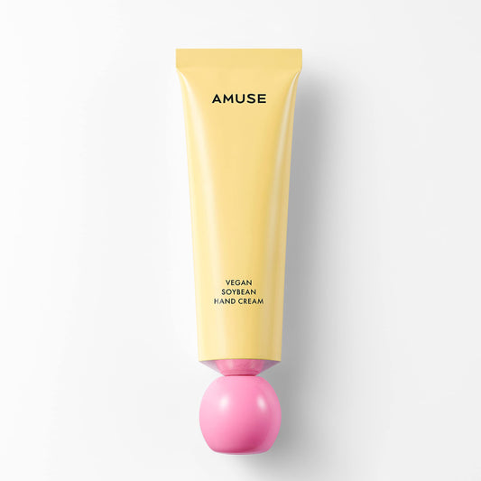 Amuse Vegan Soybean Hand Cream with Shea Butter Panthenol Ceramide for Dry Hands l Quick Absorption with Ultra Moisture and Hydration 3 Types of Soybean creams (ENERGY)