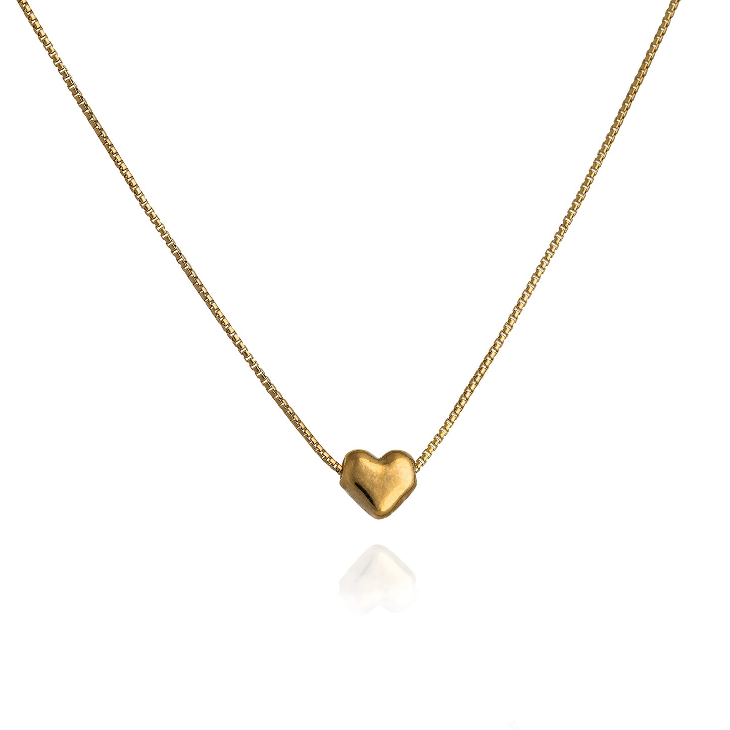 Gold Necklace For Women, Heart Necklaces For Women Aesthetic Gold Plated Heart Necklace Heart Pendant Necklace, Boho Jewelry Non Tarnish Gold Necklace Waterproof Jewelry For Women By Annika Bella