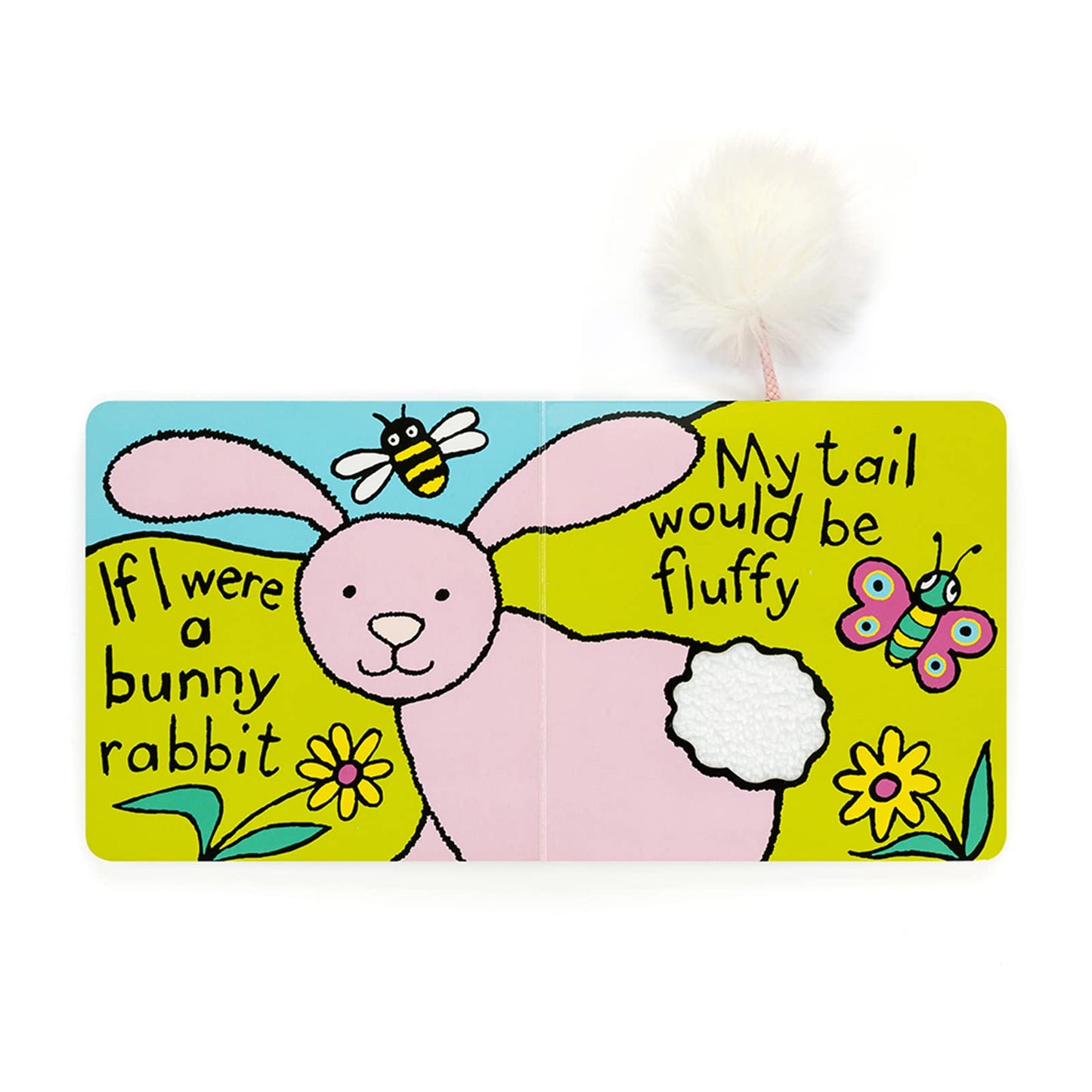 Jellycat Baby Touch and Feel Board Books, If I were a Rabbit