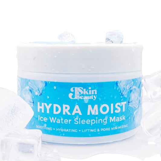J Skin Beauty HYDRA MOIST Ice Water Sleeping Mask, 300g Fast absorbing.With cooling effect