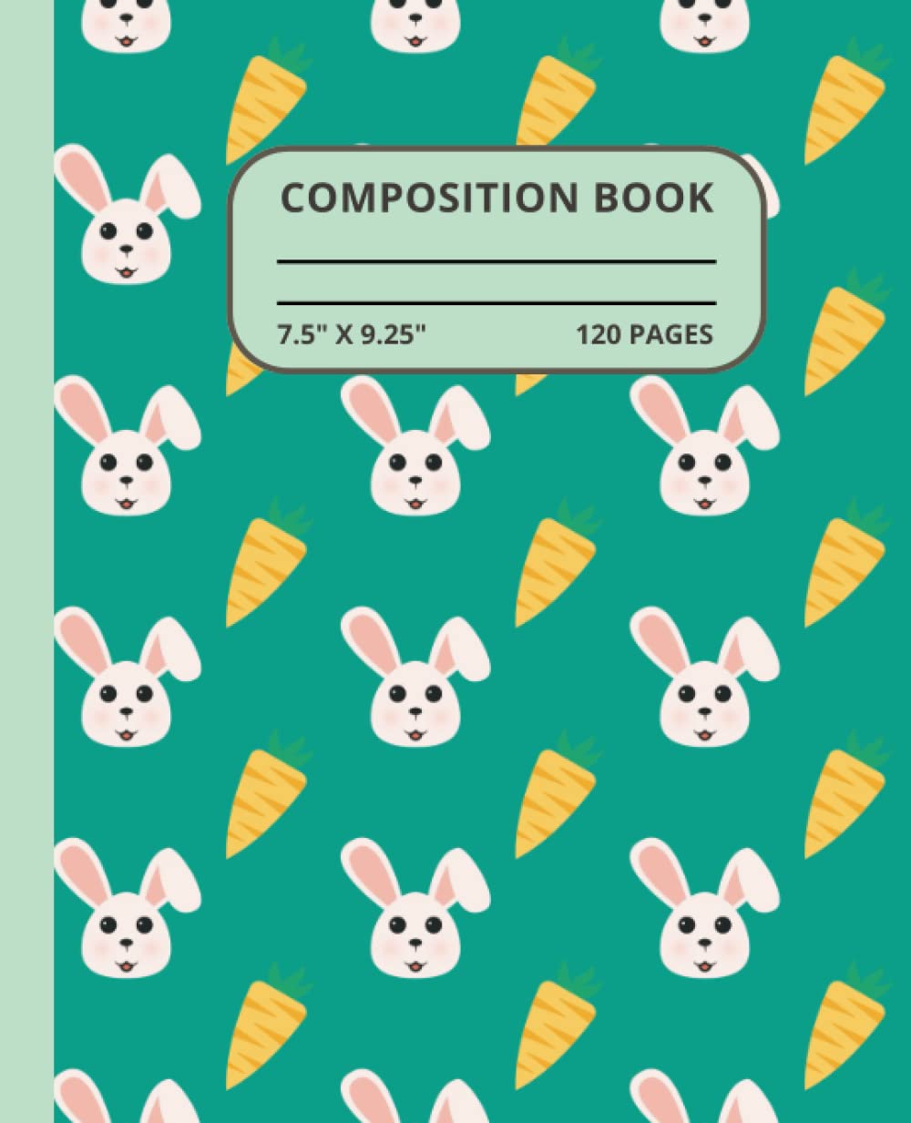 Easter Notebook , Composition, Journal for Girls or Boys , Journal, Diary, Notebook, Happy Easter, Easter Basket, Easter Gift, 120 Pages