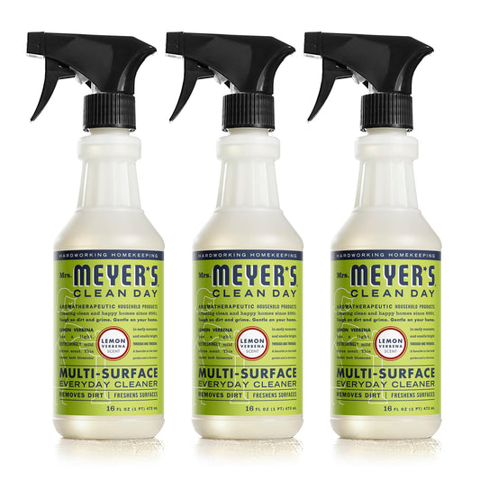 Mrs. Meyer's All-Purpose Cleaner Spray, Lemon Verbena, 16 fl. oz - Pack of 3